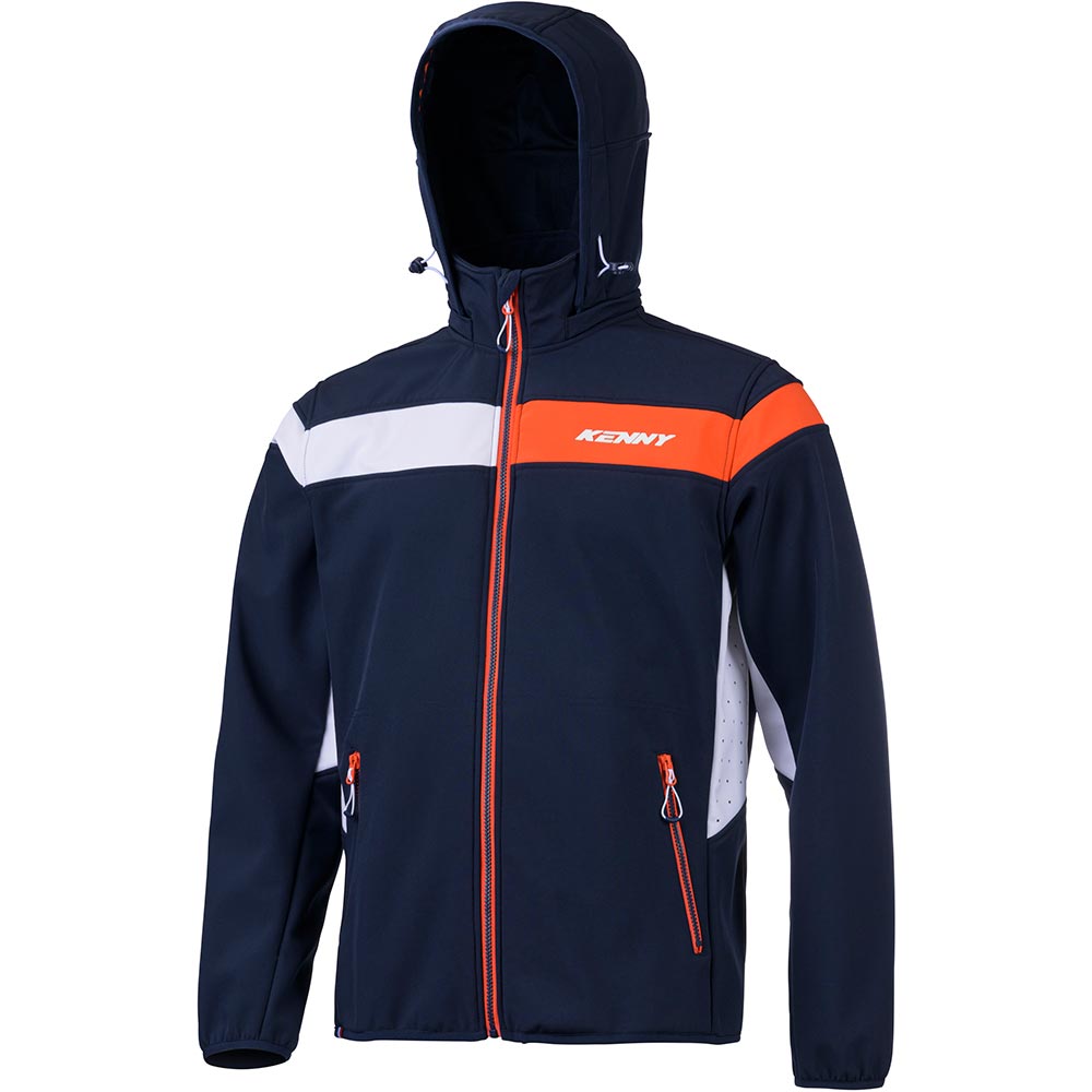 Softshell Racing jas met rits