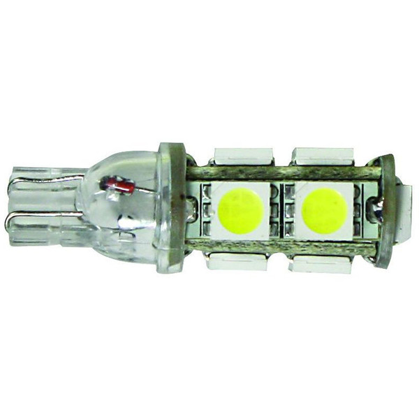 Led-lamp T10 W5W wit (9 SMD) Chaft