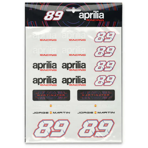 Dubbele Aprilia stickers