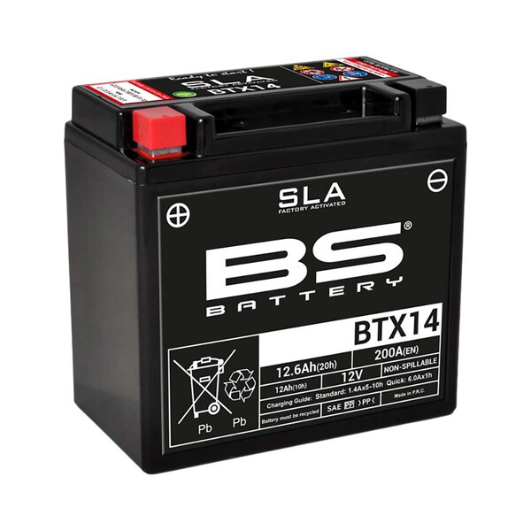 BTX14 SLA batterij