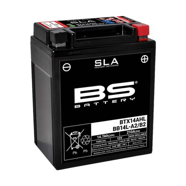 BTX14AHL / BB14L-A2/B2 SLA batterij