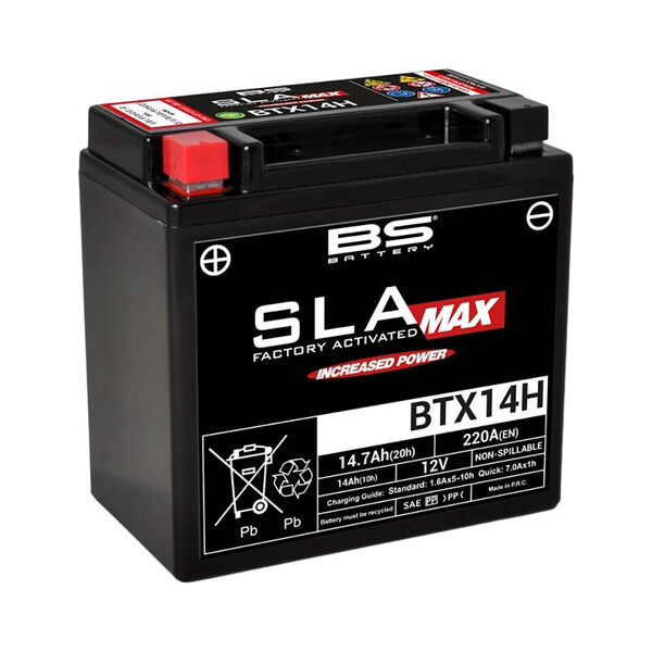 BTX14H SLA Max batterij