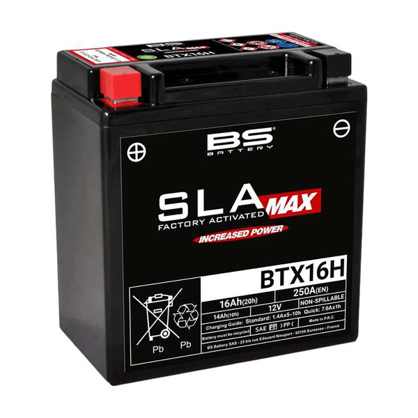 BTX16H SLA Max batterij