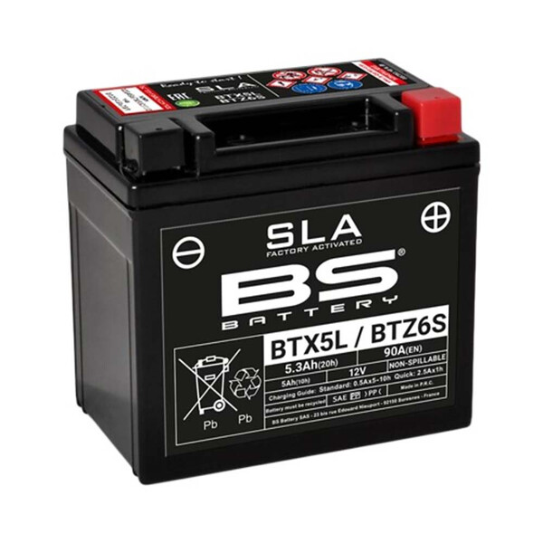 BTX5L / BTZ6S SLA-batterij