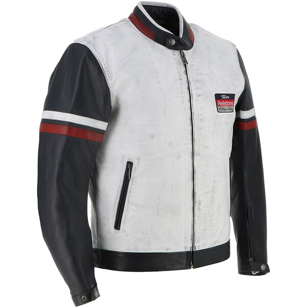 V-Serie Leren Rag Jacket