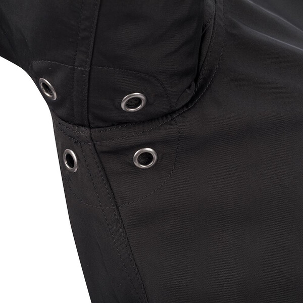 Damesjas van fluweel met rits