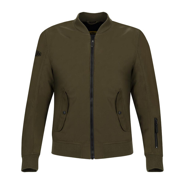 Fluwelen jas met rits