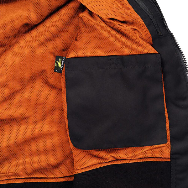 Fluwelen jas met rits