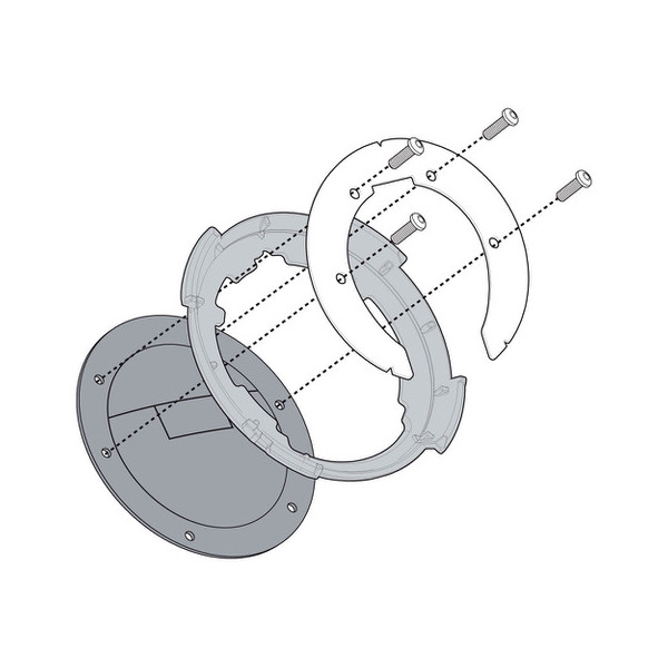 Beugel Tanklock Kawasaki Z1000 (14-20) - BF32