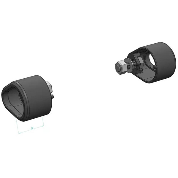 22 mm adapters voor originele Yamaha-richtingaanwijzers
