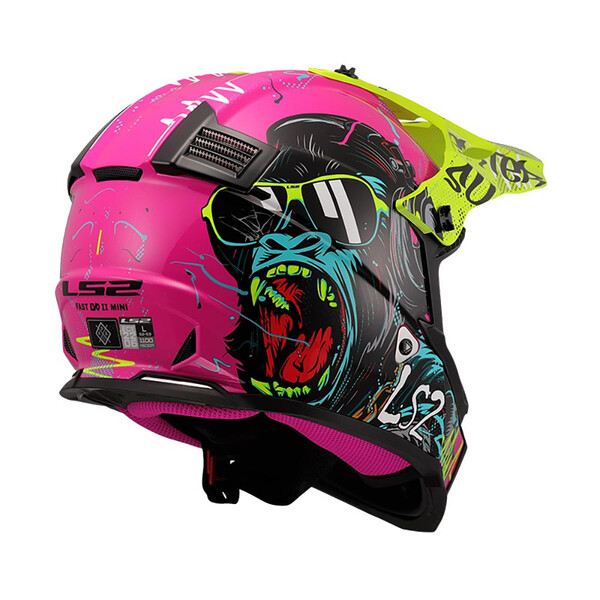 MX437 Fast Evo II Mini Gorilla kinderhelm