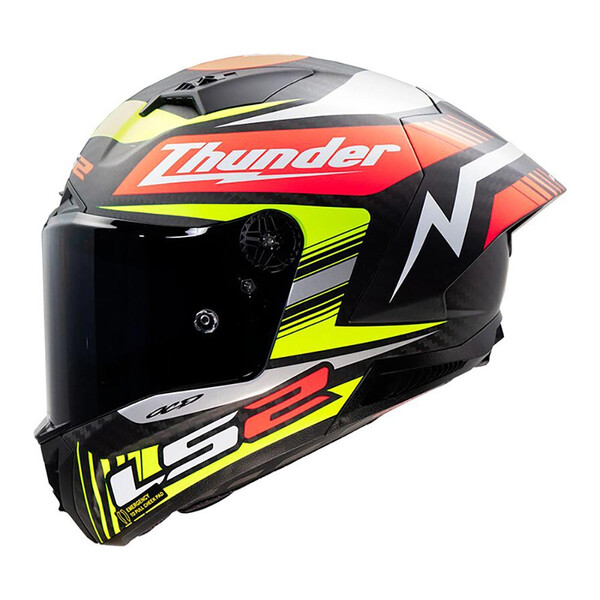 FF805 Thunder GP Aero Zwart Replica Helm