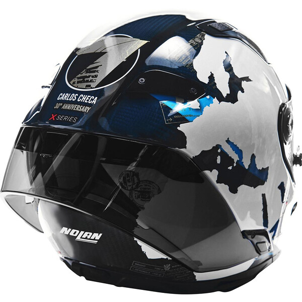 X-804 RS Ultra-Carbon Replica Checa 30th Anniversary-helm