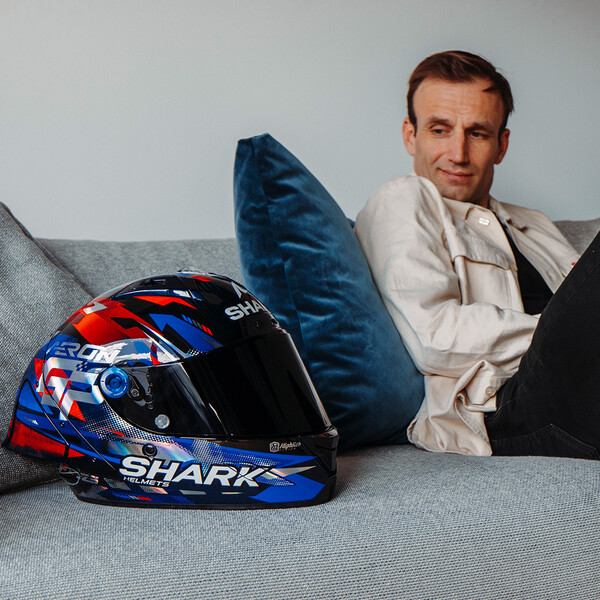 Aeron GP JZ5-helm, replica van Zarco – GP van Frankrijk 2025