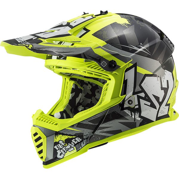 MX437 Fast Evo Crusher-helm LS2