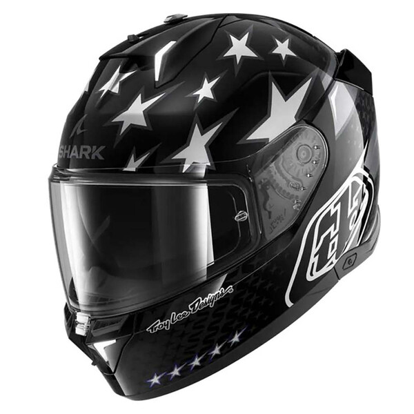 Skwal i3 Helm met Amerikaanse vlag - Troy Lee Designs