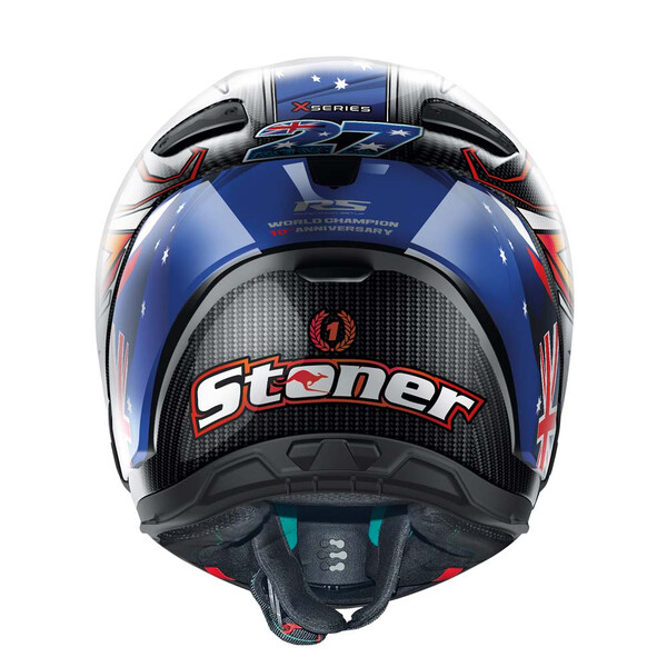 X-804 RS Ultra Carbon Replica C. Stoner 10° Anniversary Helm