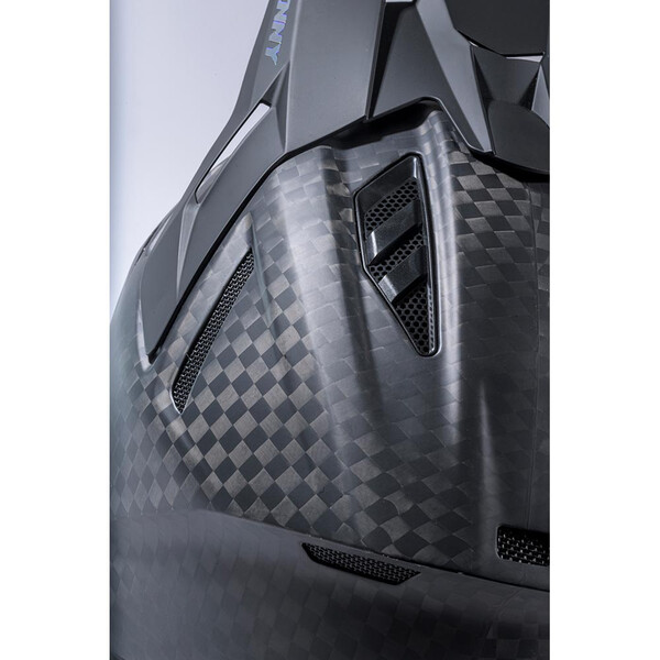 Titanium Koolstofhelm