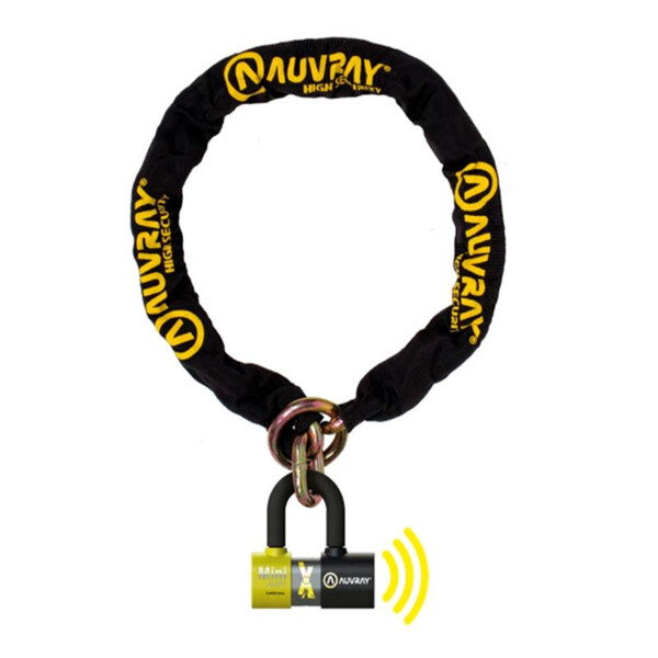 Xtrem SRA 120 cm ketting - Lasso met Xtrem Mini Alert schijfslot