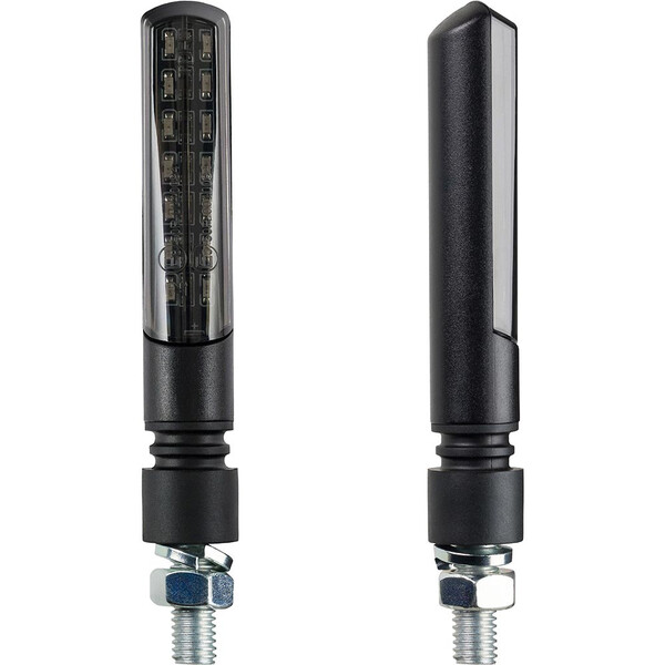 Sequentiële LED-curve-indicatoren achteraan