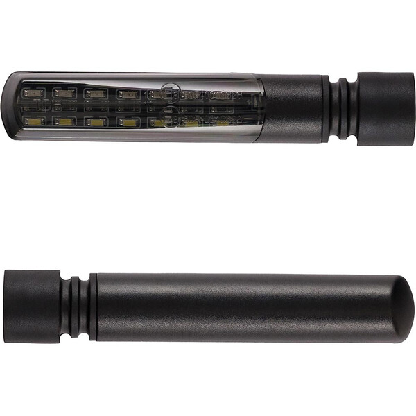 Sequentiële LED-curve-indicatoren vooraan