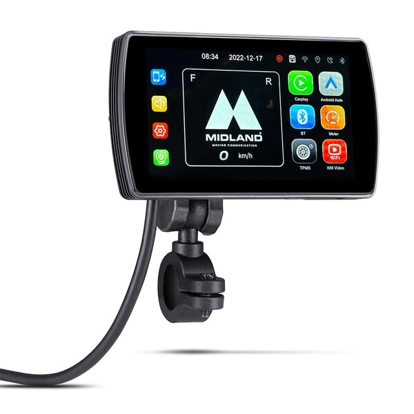 BikePlay Pro - Android Auto met spiegeling en CarPlay