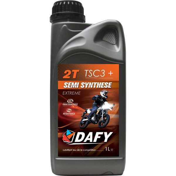 Extreme olie 2T semi-synthetisch 1l Dafy Moto