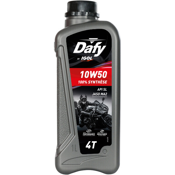 Olie 4T 10W50 100% synthetisch