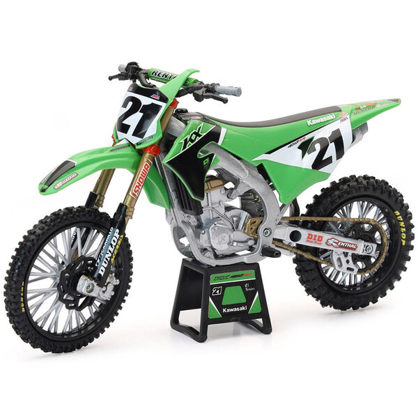 1/12 schaalmodel motor Kawasaki 450 KX J. Anderson