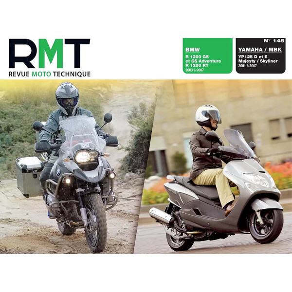 RMT 145.1 BMW R1200 (2003-2007) enYAMAHA/MBK YP125 (2001-2007)