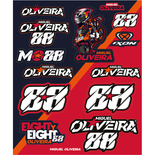 Stickers Miguel Oliveira 22 Ixon