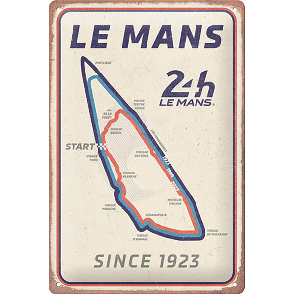 Vintage bord 24h Le Mans - Circuit