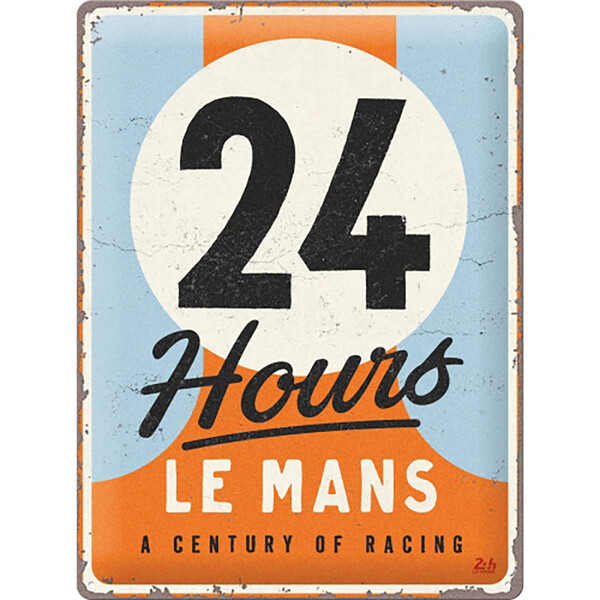 Vintage plaquette 24h Le Mans - Een eeuw racen
