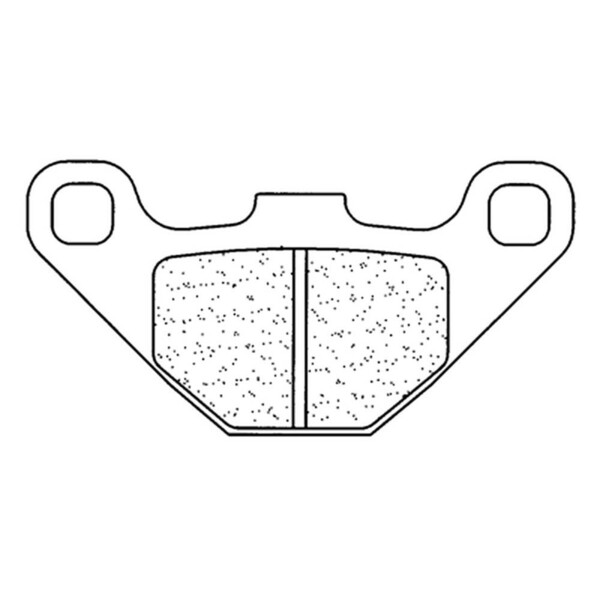 Off-Road gesinterde metalen remblokken - 2466MX10