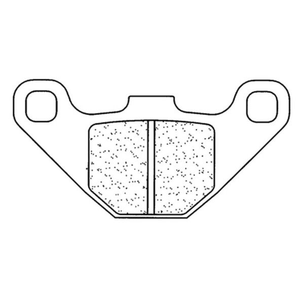 Off-Road gesinterde metalen remblokken - 2469MX10