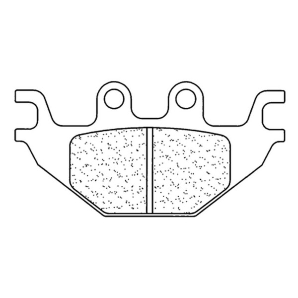 Quad gesinterde metalen remblokken - 1147ATV1