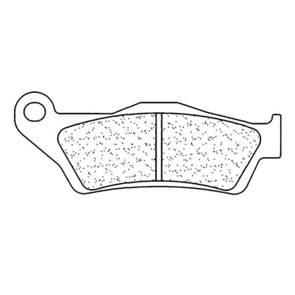 Quad gesinterde metalen remblokken - 2352ATV1