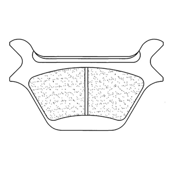 Wegremblokken van gesinterd metaal - 2370RX3