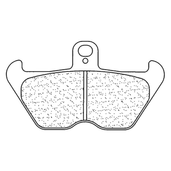 Wegremblokken van gesinterd metaal - 2430XBK5