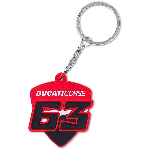 Ducati Bagnaia 63 sleutelhanger