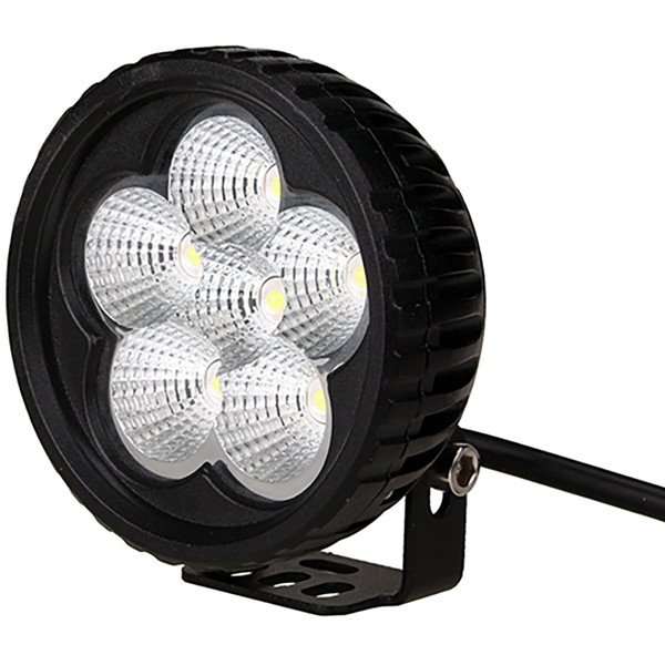 Ronde projector 6 led 18w