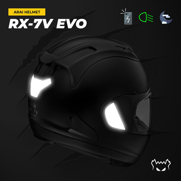 Eenvoudige Replica Arai RX-7V Evo Stickers