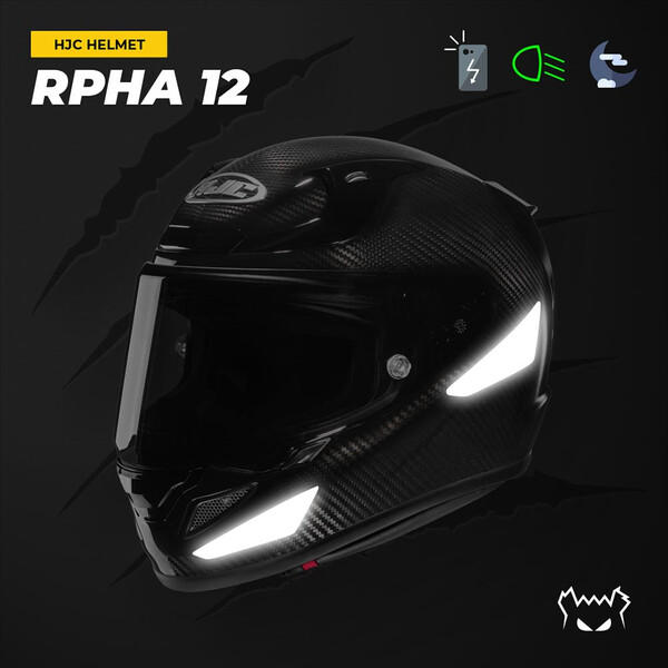 Eenvoudige Replica™ HJC RPHA12™ Stickers
