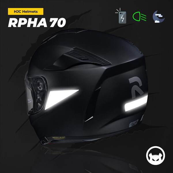 Eenvoudige Replica™ HJC RPHA70™ Stickers