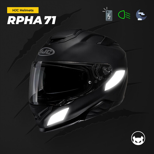Eenvoudige Replica™ HJC RPHA71™ Stickers
