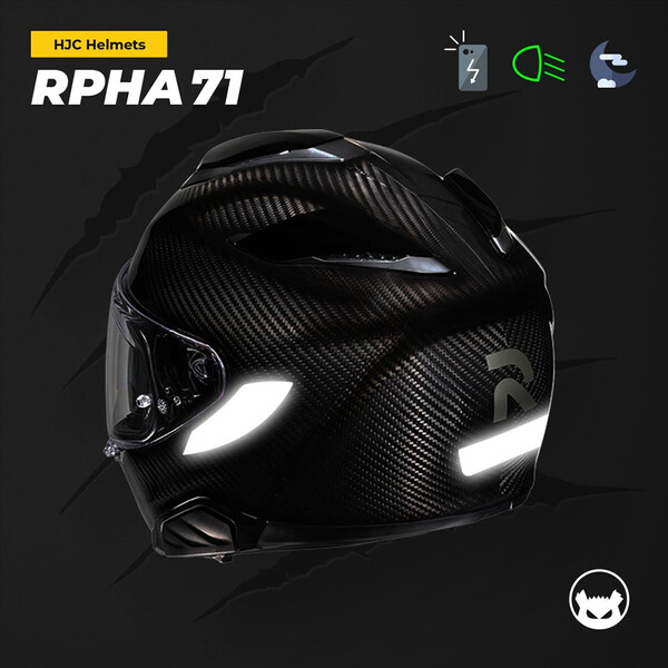 Eenvoudige Replica™ HJC RPHA71™ Stickers