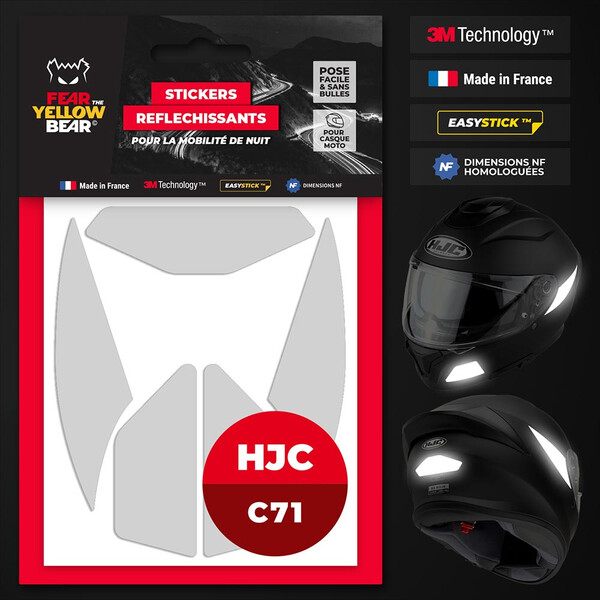 Reflecterende stickers HJC C71™