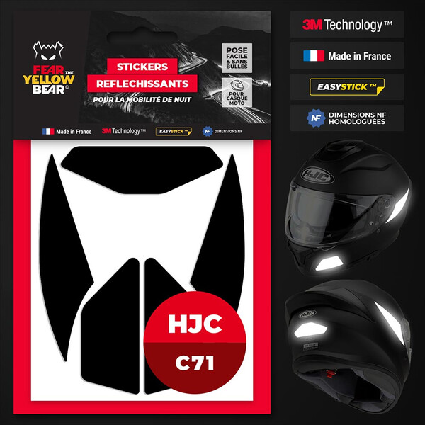 Reflecterende stickers HJC C71™