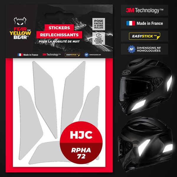 Reflecterende stickers HJC RPHA 72™