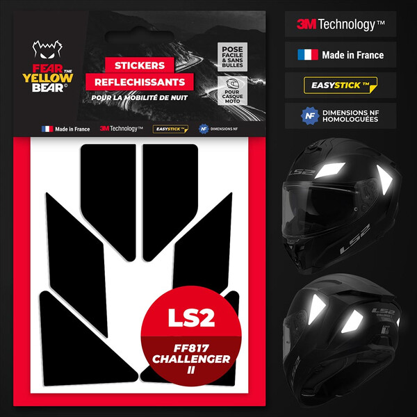 Reflecterende stickers LS2 FF817 Challenger II™